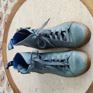 John Fluvog Men's Zip and Lace Boots Size 9US/42EU